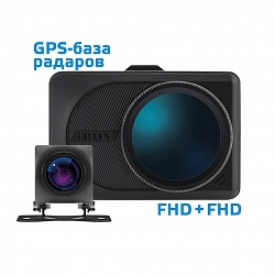 Комплект  iBOX Magnetic WiFi GPS Dual + Камера заднего вида